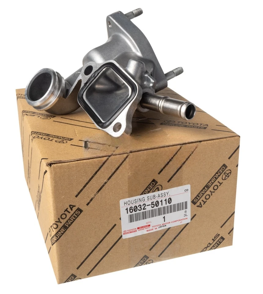 Toyota Genuine Water Inlet Housing for Lexus 16032-50110 OEM NEW - Image 1 of 1
