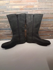 Merrell halbhohe Damenstiefel schwarz mit Reißverschluss Größe 11 - Bild 1 von 11