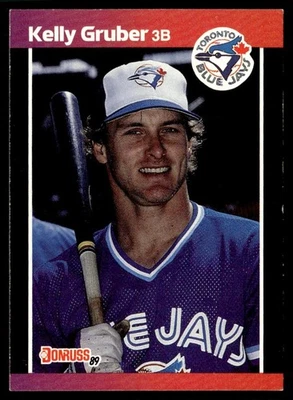 1989 Donruss Kelly Gruber Toronto Blue Jays #113 - Image 1 of 2