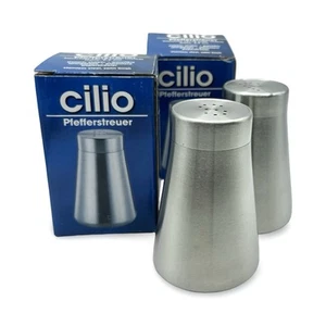 Brand New Cilio Stainless Steel Salt & Pepper Shaker - Made In Germany - Picture 1 of 4