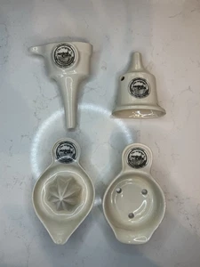 Vintage Mason Cash Pie Funnel, Egg Separator, Juicer And Funnel Set - Picture 1 of 7