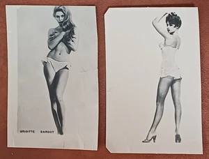 Brigitte Bardot Bikini 6x8 cm zwei Fotos 50er Jahre s/w - Bild 1 von 1