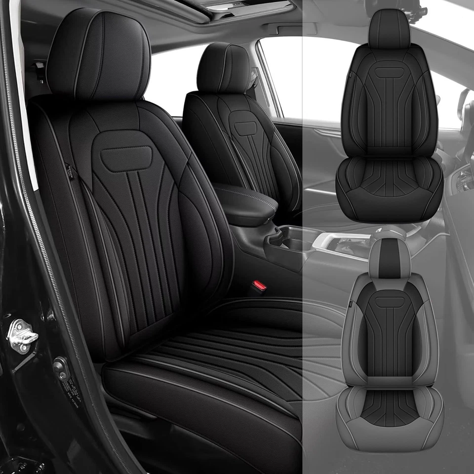 Seat Covers For Dodge Charger 2006-2026 Faux Leather Waterproof (2/5 Seats) - Изображение 1 из 1