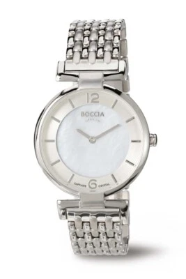Boccia Titanio 3238-03 Orologio da Donna Vetro Zaffiro Quadrante-Madreperla - Immagine 1 di 2