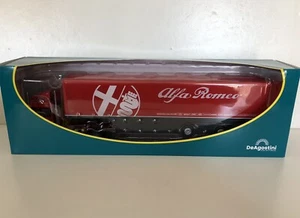 DE AGOSTINI 1:43 Camion d'epoca Trucks Bisarca Iveco 190.38 ALFA ROMEO corse DTM - Foto 1 di 9
