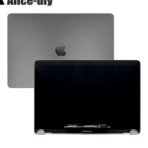 New MacBook Pro 13" A2338 M1 2020 Replacement LCD Screen Assembly Space Gray - Picture 1 of 5