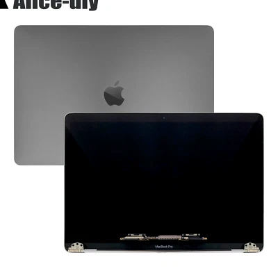 New MacBook Pro 13" A2338 M1 2020 Replacement LCD Screen Assembly Space Gray - Imagen 1 de 4