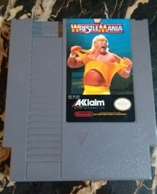WWF WrestleMania (Nintendo NES, 1988) WWE Cartridge Only Good Shape