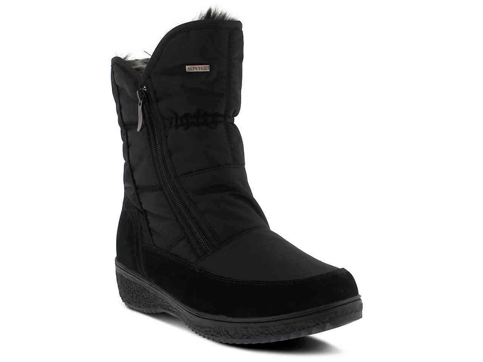 Bota de invierno Spring Step Ernestina para mujer negra talla UE 36 (EE. UU. 5 1/2-6) Foto 1 de 4