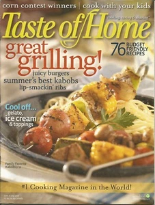 TASTE OF HOME JUN/JUL 2008 76 BUDGET FRIENDLY RECIPES GRILLING COOKING MAGAZINE - Imagen 1 de 1