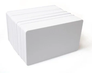 Dyestar White 760 Micron PET Core Plastic ID Cards Pack of 100 C-A7-WH60/40 - Picture 1 of 3