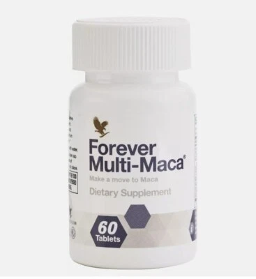 Forever MULTI MACA Potencia Sexual Libido Energía Resistencia Kosher Halal 60 Comprimidos Foto 1 de 3