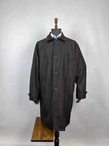 Big Guys Carven Men's Chocolate Removable Lining Casual Trench Coat Size XXXL - Foto 1 di 16