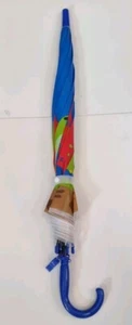 Dinosaur Design Push Button Opening Umbrella With Whistle, Sun Shade, New - Picture 1 of 4