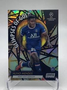 TOPPS CHAMPIONS LIGA ESTADIO CLUB CROMO 2022 NUNO MENDES PSG - Imagen 1 de 2