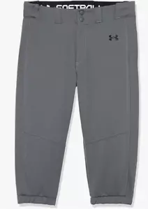 Under Armour Girls Utility Softball Pants 22, (012) Pitch Gray/Black Medium - Picture 1 of 3