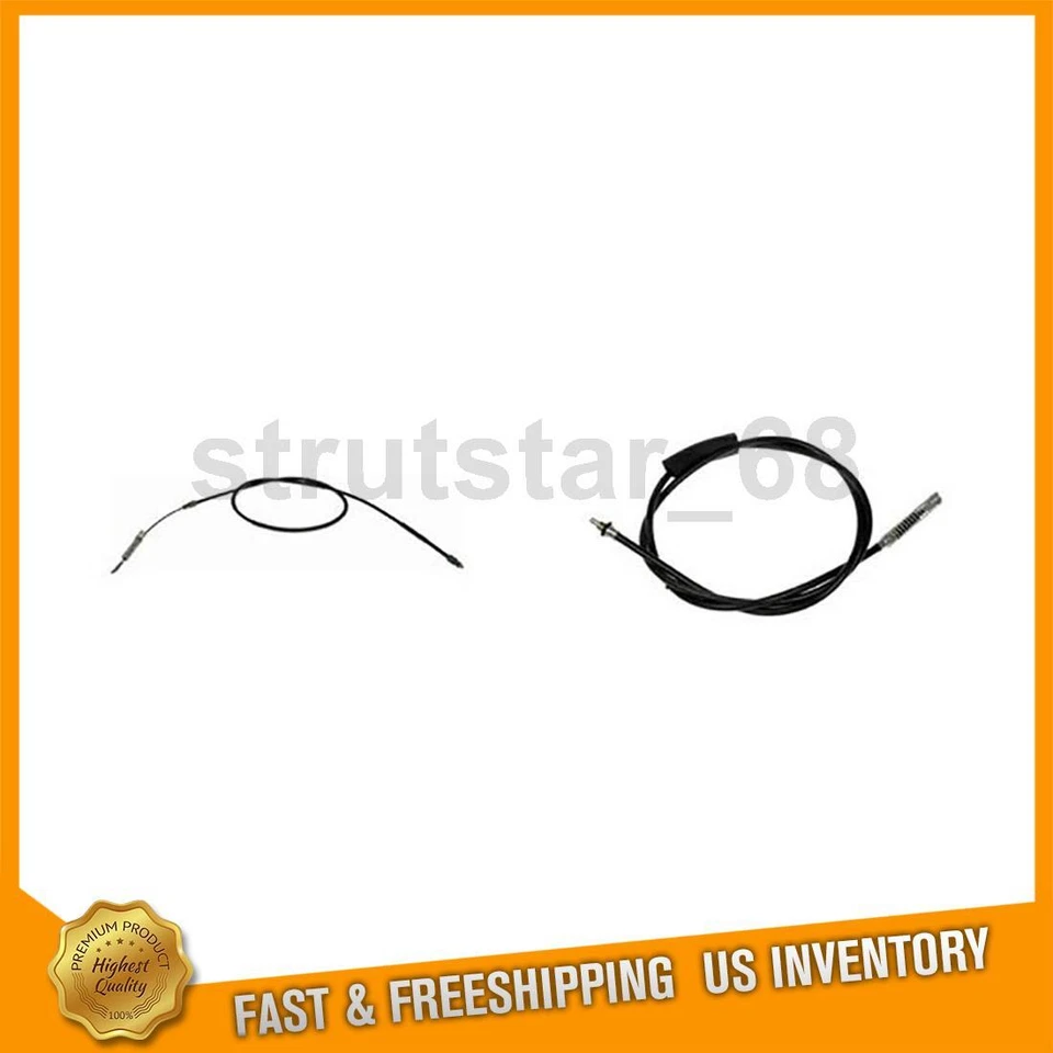 2 cables de freno de estacionamiento traseros para Chevrolet Express 1500 2003 2004 2005 2006 2007 Foto 1 de 4