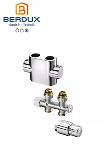 Oventrop Anschluss-Set Badheizkörper Multiblock T/Uni SH, DG, verchromt NEU&OVP - Bild 1 von 4