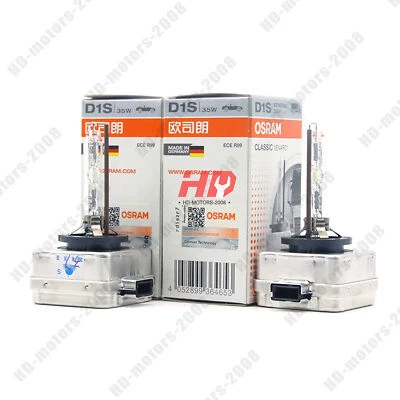 2X OSRAM Xenarc Classic Xenon Car Headlight Bulb D1S 66140CLC - Image 1 of 4