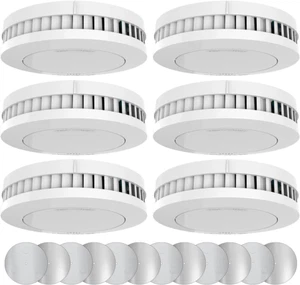 XINDUM Mini Rauchmelder 5er Set, Feuermelder 10 Jahre Batterie,... 5 Stück