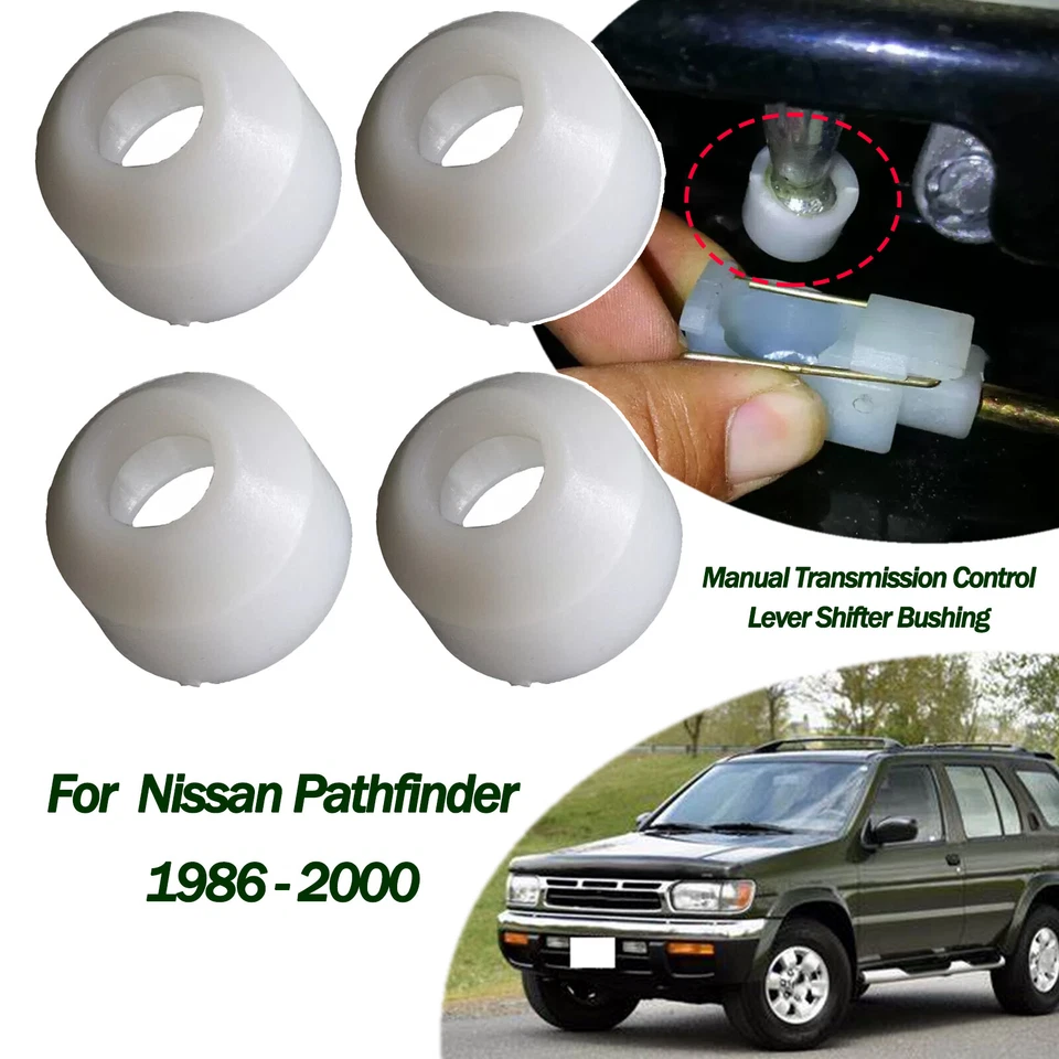 4X Manual Transmission Control Lever Shifter Bushing For Nissan Pathfinder 86-00 Foto 1 de 4