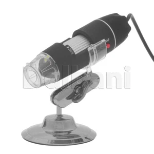 2MP 25x-200x Zoom 8 LED Digital Microscope Endoscope Camera Magnifier USB 2.0 - Picture 1 of 1