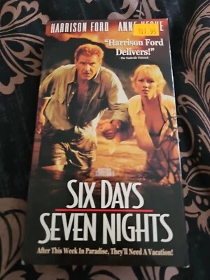 Six Days, Seven Nights (VHS, 1998) Foto 1 de 3