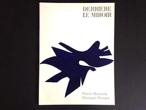 Derriere le Miroir#135-136, Georges Braque lithographs, 1962 vintage INV2086 - Picture 1 of 8