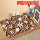 Christmas Carpet Bathroom Mat Decoration For Home Xmas Winter Presents Gifts