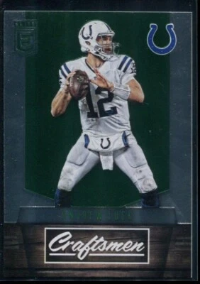 2016 Panini Elite Craftsmen Green Andrew Luck #CM-AL Indianapolis Colts - Image 1 of 2