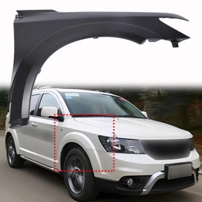 Right Fender For 09-20 Dodge Journey Front Passenger Side Primed Steel 5076730AE Foto 1 de 4