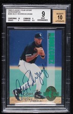 1993 Classic Four Sport Collection Auto /4300 Alex Rodriguez BGS 9 MINT Auto