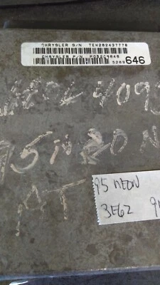 Dodge Neon 1995 ecm ecu computador P05269646 Foto 1 de 2