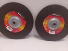 2-Forney 71883 9 x 1/4 x 5/8-11 Grinding Wheels Type 27 for Metal 6500 RPM 