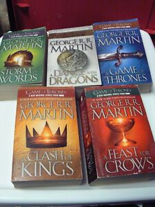 Game Of Thrones (A Song Of Ice And Fire) Series 1-5 Set George R.R. Martin