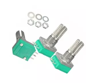 3PCS 6mm 3 pin Single Linear B Type B10K ohm Rotary Potentiometer - Picture 1 of 4
