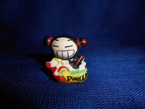 PUCCA Big Smile Rainbow PUNK LOVE Minifigur französisches Porzellan FEVES keine Gitarre - Bild 1 von 5