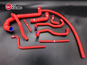 TTR Silicone Radiator Coolant Hoses fit Land Rover Discovery 300TDI Red - Foto 1 di 4