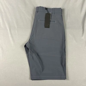 Greyson Golf Shorts Montauk Polyamide 32 x 10 Stingray Gray NWT MSRP $118 - Picture 1 of 8