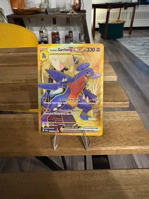 POKEMON TCG - Cynthia's Garchomp ex 241/182 Sv10: Destined Rivals Holo - LP - Image 1 of 2