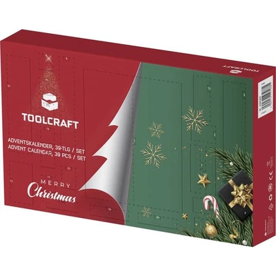 TOOLCRAFT 39 Teile Werkzeug Adventskalender - Bild 1 von 4