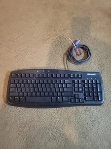 Microsoft Basic Keyboard 1.0A Computer PC - Bild 1 von 5
