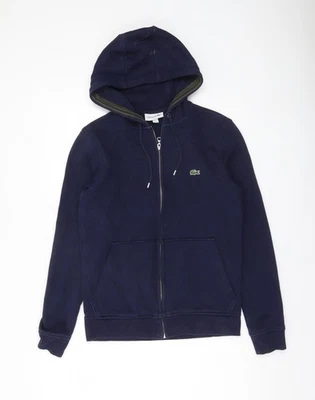 Lacoste Men’s Blue Full Zip Hoodie XS Regular Fit - Image 1 of 4