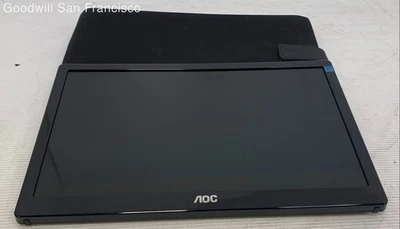 AOC 156LM00005 (l1659FWUX) 15.6" Slim Portable Monitor w/ Carry Case - Image 1 of 4