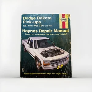 Dodge Dakota Pick-up Truck 1987-1996 Service Repair Shop Manual Wiring Diagrams - Bild 1 von 6