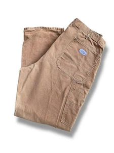De Colección Años 60 Carhartt Faro Finck Carpintero Doble Rodilla Ropa de Trabajo Pantalones 40x31 RARO - Imagen 1 de 8