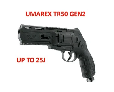Revólver de paintball CO2 Umarex T4E TR50 - Nuevo - 500 fps - Hasta 25J Foto 1 de 4
