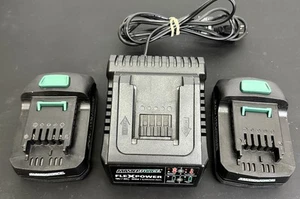 Masterforce Flex Power 20V Lithium-Ion Battery Charger 252-8025 W/1.5Ah Battery - Picture 1 of 6