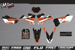 Motard Design Graphics Kit for KTM EXC EXC-F XC-W 2004 Decals Stickers - Picture 1 of 6