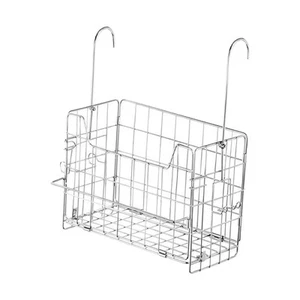 Shower Caddy Organizer Foldable Accessories with Hooks Shelf Supplies Storage - Picture 1 of 5